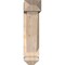 Ekena Millwork Traditional Arts and Crafts Smooth Bracket w/ Offset Brace, Douglas Fir, 5 1/2"W x 18"D x 22"H BKT0604X18X22TRA03SDF - alternate 2